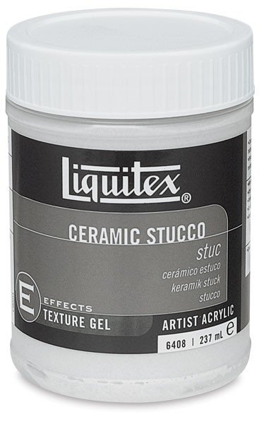 Liquitex Texture Gel Medium Ceramic Stucco (237 ML)