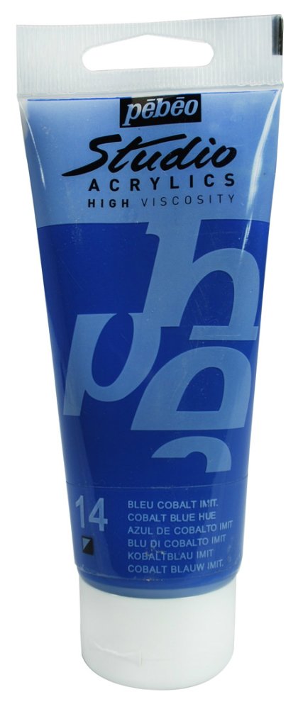 PEBEO STUDIO ACRYLIC HV 100ML - COBALT BLUE HUE
