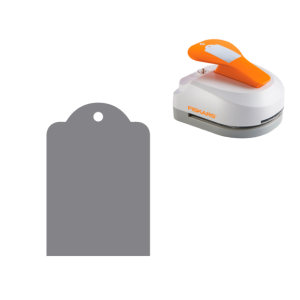 Fiskars Standard Tag Maker with Built-in Eyelet Setter (2" x 3")