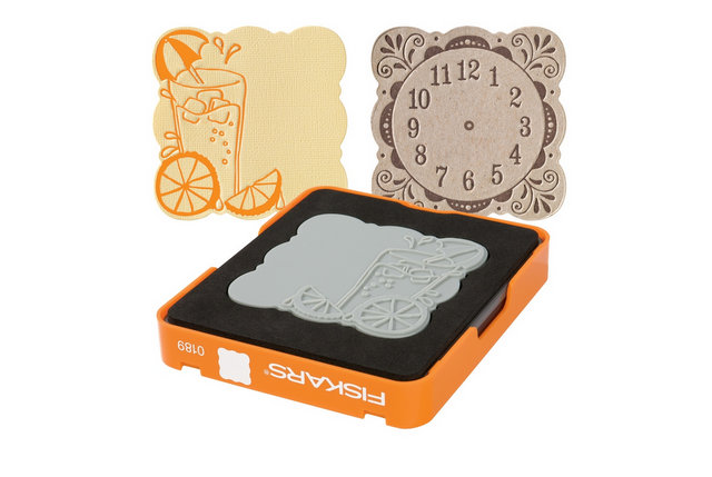 Fiskars Thick Material Medium Design Set - Curvy Square