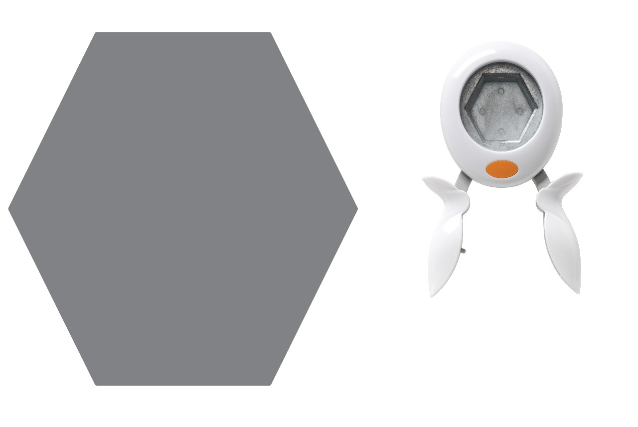 Fiskars Squeeze Punch XL - Hexagon