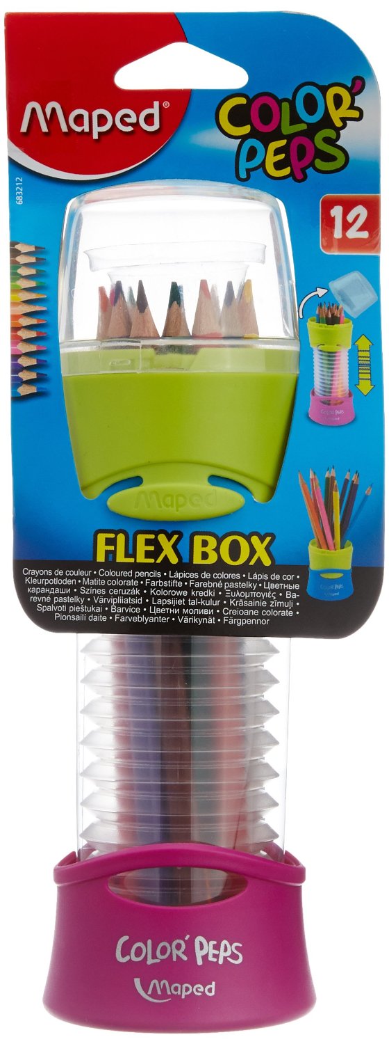 Maped Flex Colour Peps - Box of 12