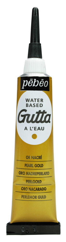 Pebeo Waterbased Gutta 20 ml Tube - Gold