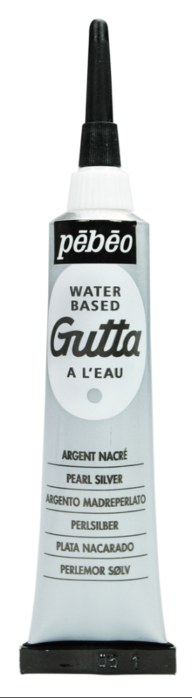 Pebeo Waterbased Gutta 20 ml Tube - Silver