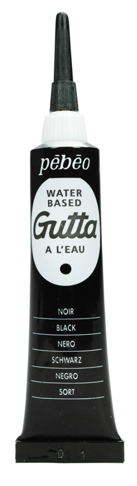 Pebeo Waterbased Gutta 20 ml Tube - Black