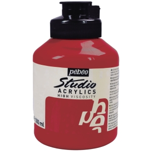 Pebeo Studio Acrylic HV 500ML - Napthol Carmine