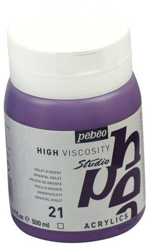 Pebeo Studio Acrylic HV 500ML - Oriental Violet