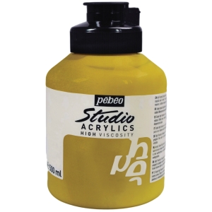Pebeo Studio Acrylic HV 500ML - Iridescent Gold
