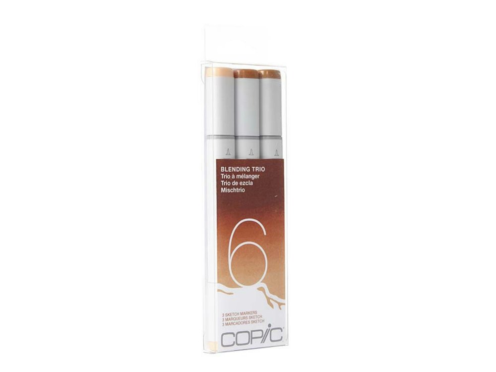 Copic Sketch Marker 3pc Blending Trio Set 6