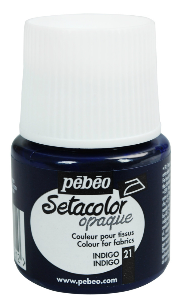 Pebeo Setacolor Opaque Fabric Paint - Indigo