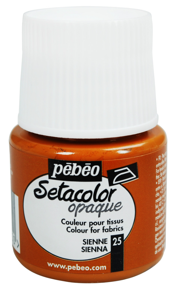 Pebeo Setacolor Opaque Fabric Paint - Sienna