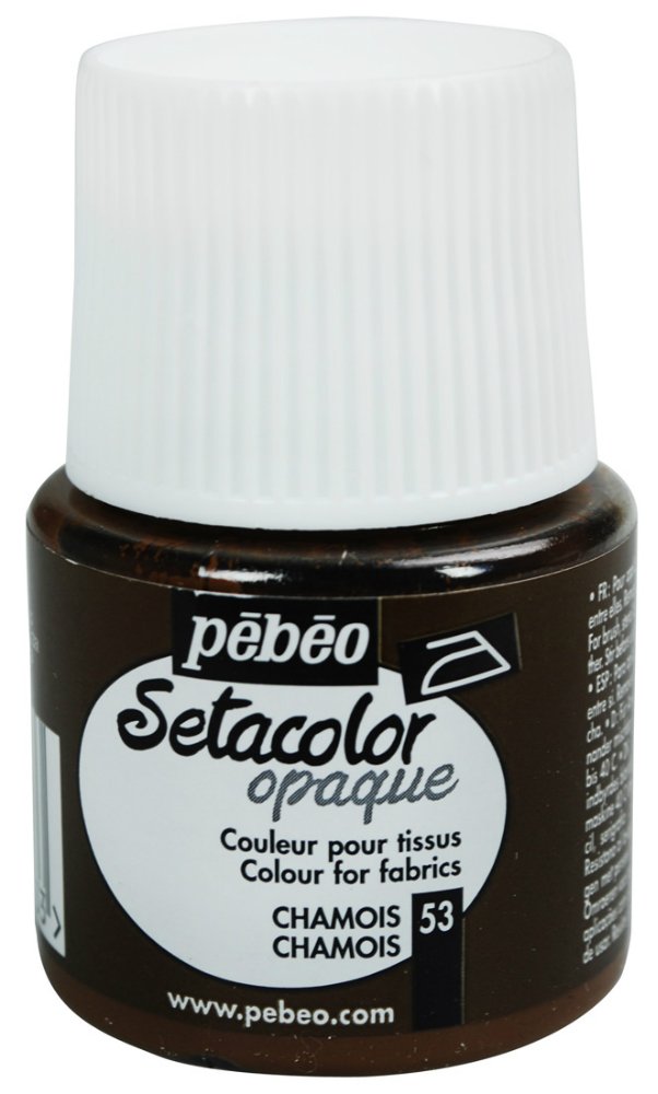 Pebeo Setacolor Opaque Fabric Paint - Chamois