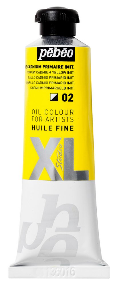 PEBEO XL FINE OIL 37ML PRIMARY CADMIUM YELLOW HUE
