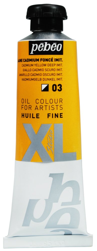PEBEO XL FINE OIL 37ML CADMIUM YELLOW DEEP HUE