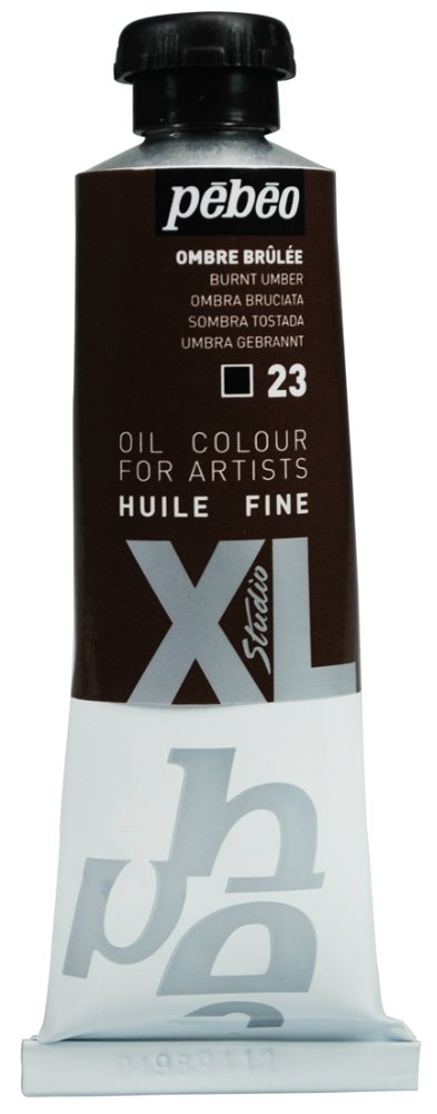 PEBEO XL FINE OIL 37ML BURNT UMBER