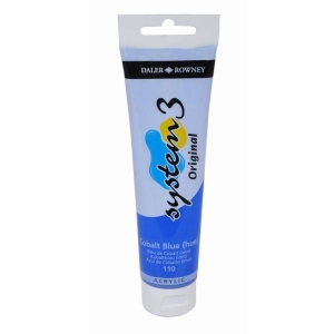 Daler Rowney System 3 Original Acrylic 150 ml - Cobalt Blue Hue