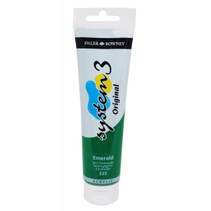 Daler Rowney System 3 Original Acrylic 150 ml - Emerald