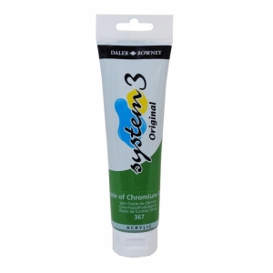 Daler Rowney System 3 Original Acrylic 150 ml - Oxide of Chromium Green