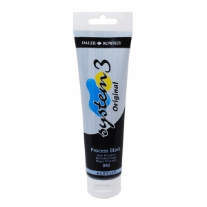 Daler Rowney System 3 Original Acrylic 150 ml - Process Black