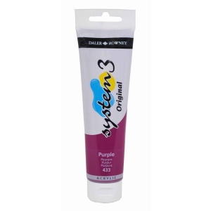 Daler Rowney System 3 Original Acrylic 150 ml - Purple