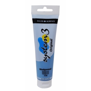 Daler Rowney System 3 Original Acrylic 150 ml - Wedgwood