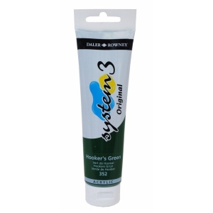 Daler Rowney System 3 Original Acrylic 150 ml - Hookers Green