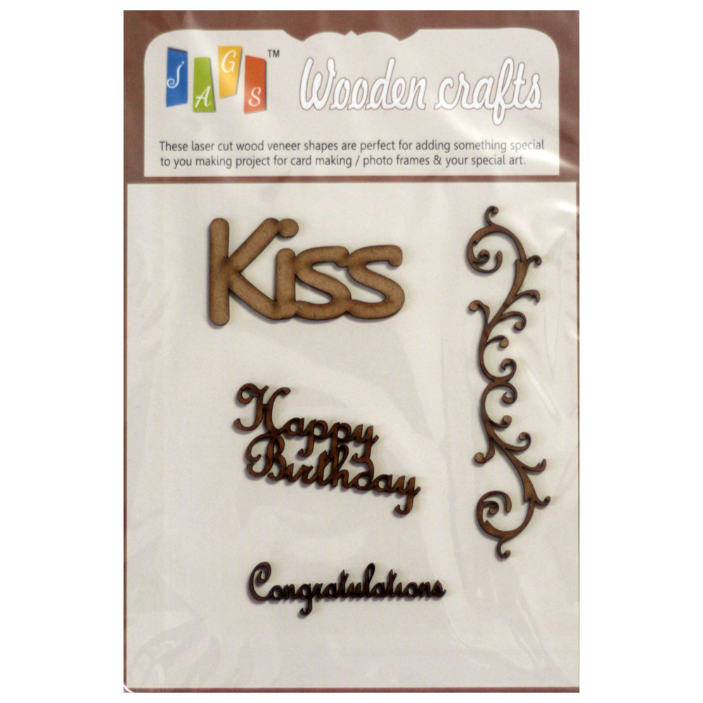 Wooden Die Cuts - Design 47