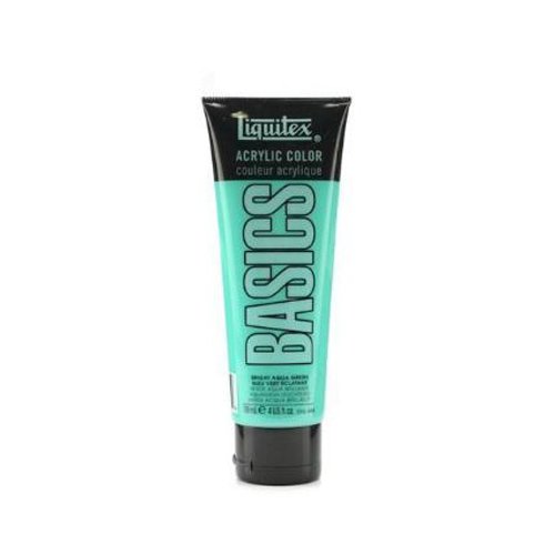 Liquitex Basics Acrylic Paint - Bright Aqua Green (118ML)