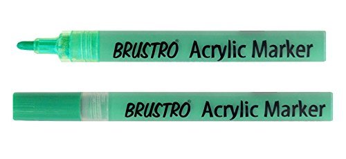 Brustro Acrylic Paint Marker - Emerald Green