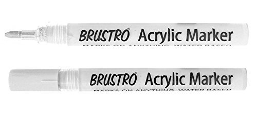 Brustro Acrylic Paint Marker - White