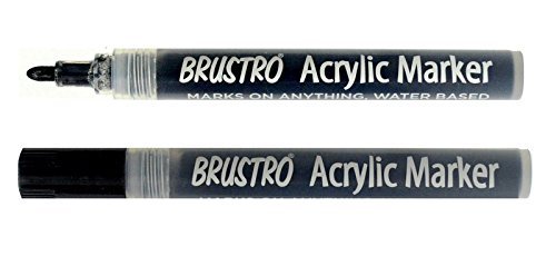 Brustro Acrylic Paint Marker - Black