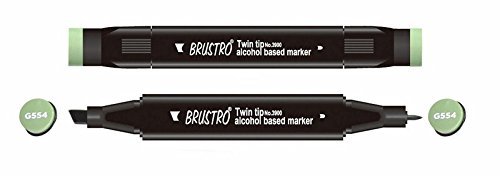 Brustro Twin Tip Alcohol Based Marker - Beetle