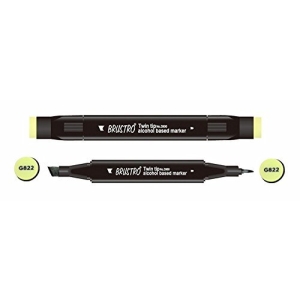 Brustro Twin Tip Alcohol Based Marker - Dragon Well Tea