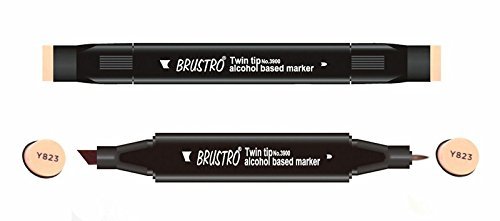 Brustro Twin Tip Alcohol Based Marker - Heena