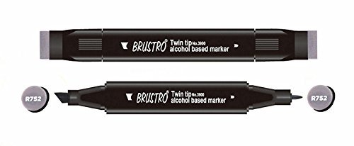 Brustro Twin Tip Alcohol Based Marker - Heron