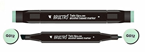Brustro Twin Tip Alcohol Based Marker - Horizon Green