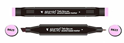 Brustro Twin Tip Alcohol Based Marker - Hyacinth