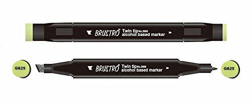 Brustro Twin Tip Alcohol Based Marker - Petits Pois
