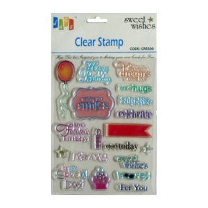 Sweet Wishes Clear Stamp (Large)