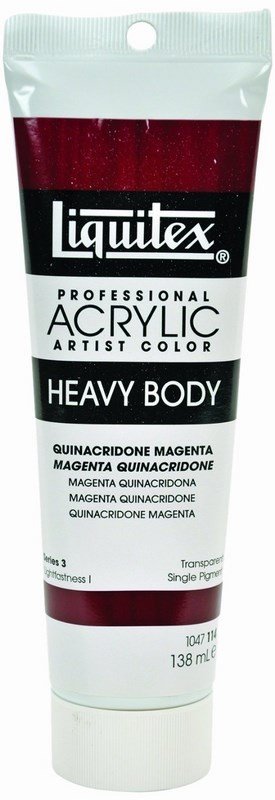 Liquitex Heavy Body Acrylic Quinacridone Magenta 138 ML