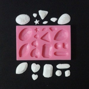 Jewels Silicone Clay Mould
