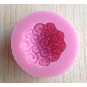 Filigree Semi Circle Silicone Clay Mould