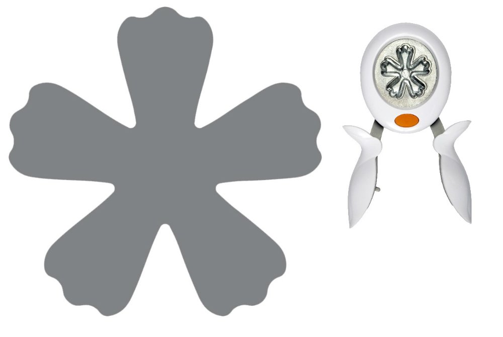 Fiskars Squeeze punch - In Bloom (Extra Large)