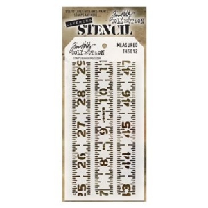 Tim Holtz Layering Stencil - Measured