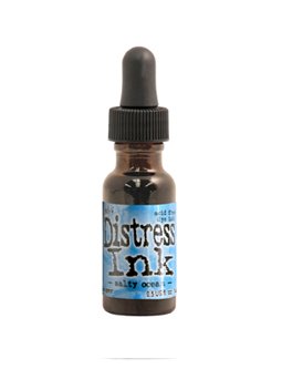 Tim Holtz Distress Ink Re-inker - Salty Ocean