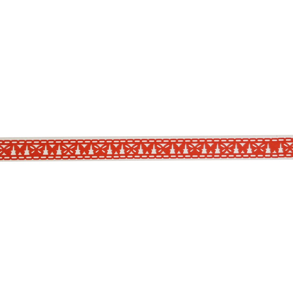 Decorative Tape Thin - Butterfly (Red)