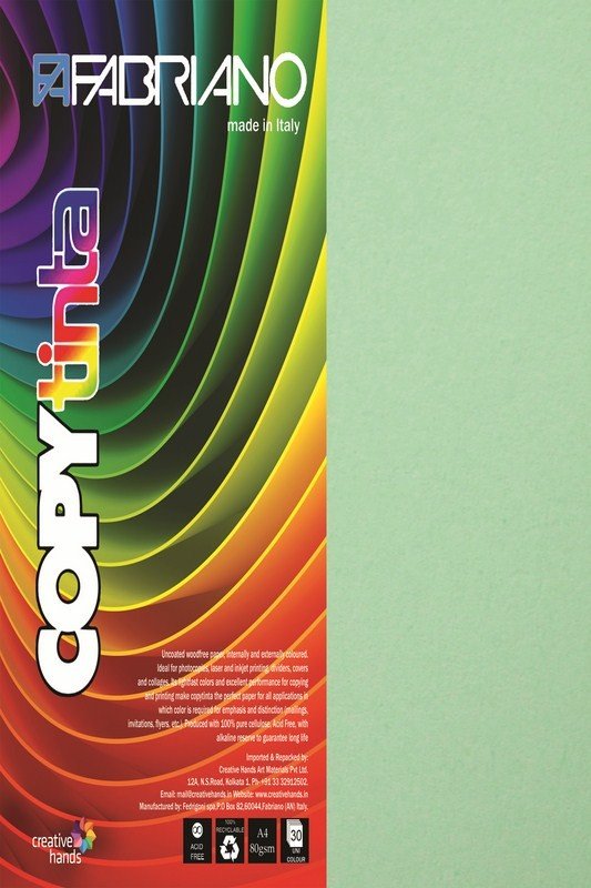 Fabriano Copy Tinta A4 - Acqua Marina (Pack of 2)