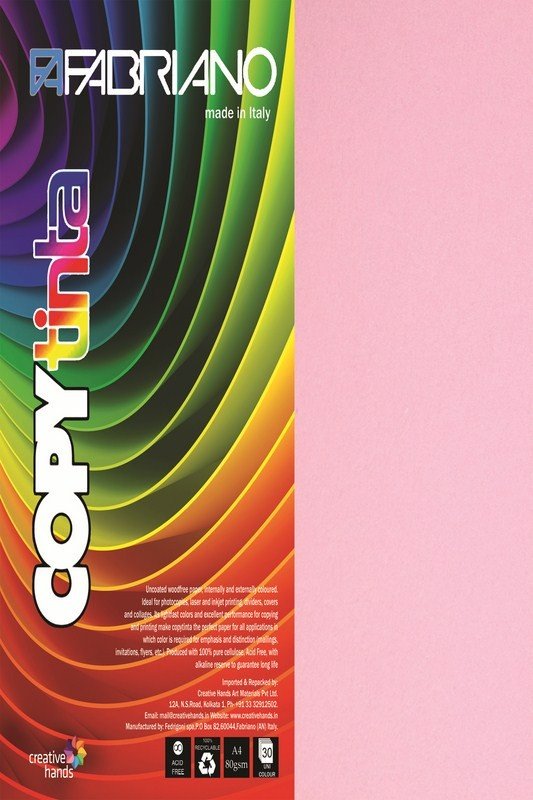 Fabriano Copy Tinta A4 - Rosa (Pack of 2)