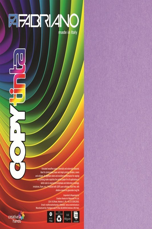 Fabriano Copy Tinta A4 - Violetta (Pack of 2)