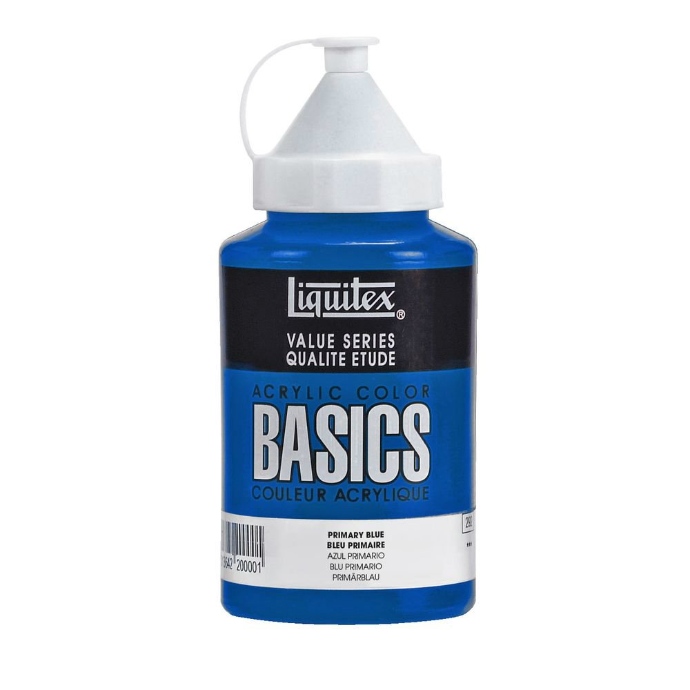 Liquitex Basics Acrylic Paint - Primary Blue(400ML)